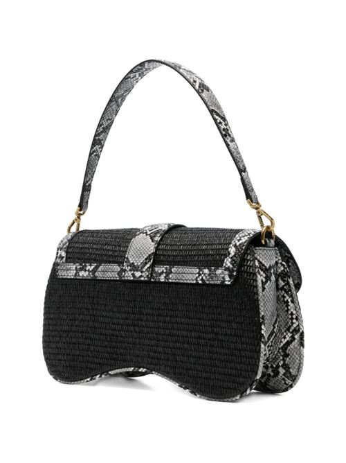 Borsa donna a spalla con fibbia logata JUST CAVALLI | 80RA4BA1ZSE06899